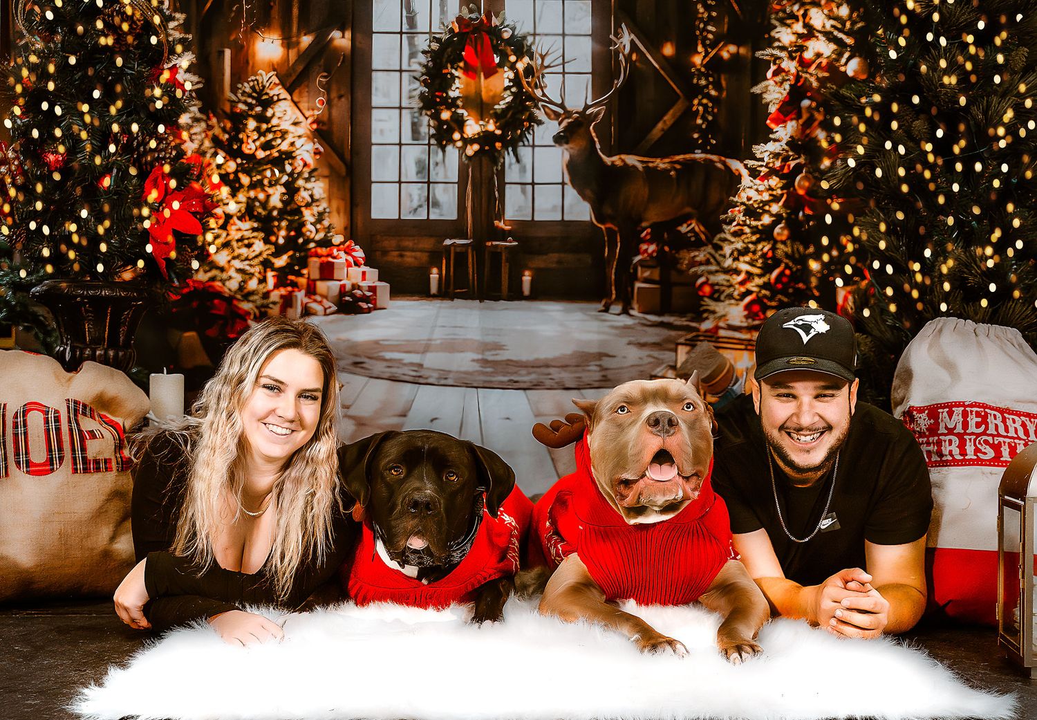 Family Christmas photo