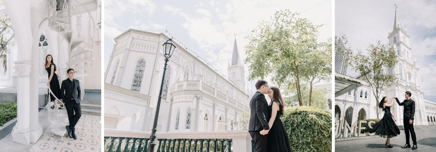 Best Pre-Wedding Photoshoot Locations in Singapore: Chijmes