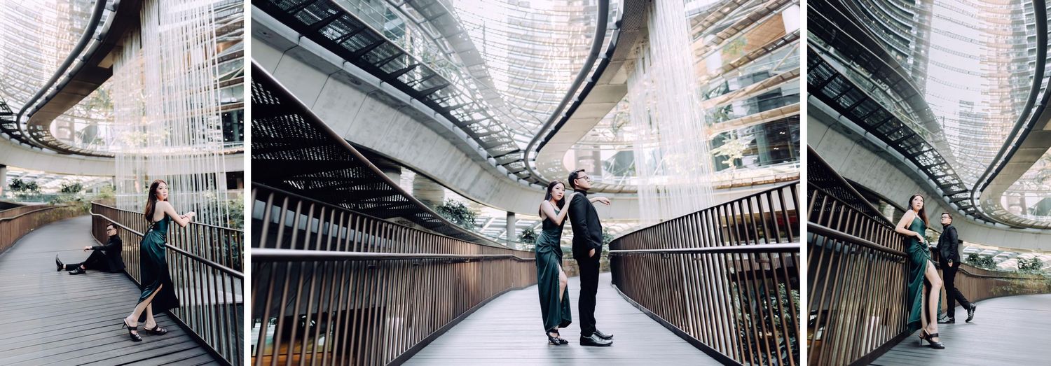 Best Pre-Wedding Photoshoot Locations in Singapore: Marina One