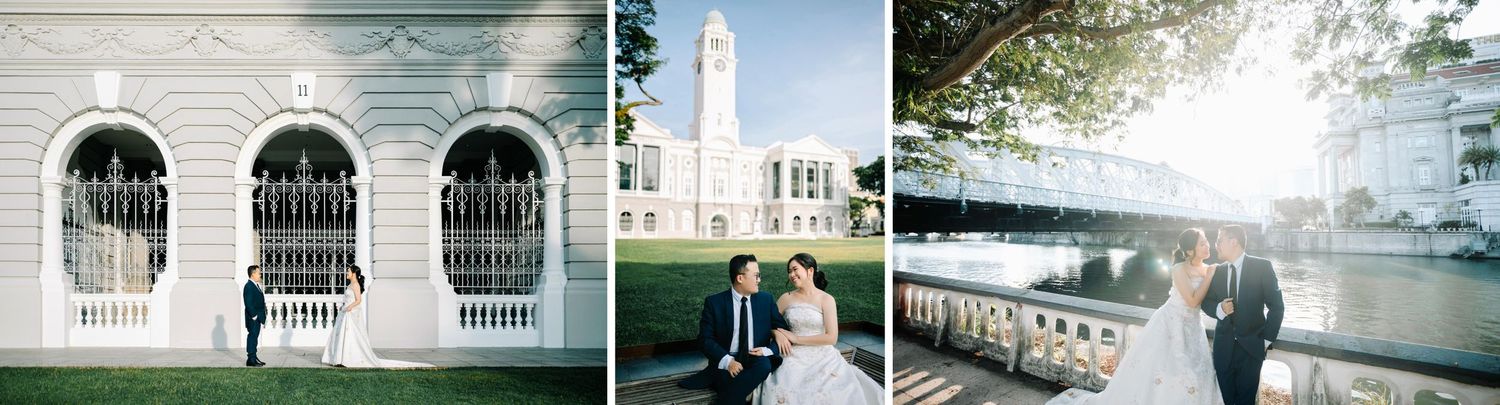 Best Pre-Wedding Photoshoot Locations in Singapore: Victoria Concert Hall