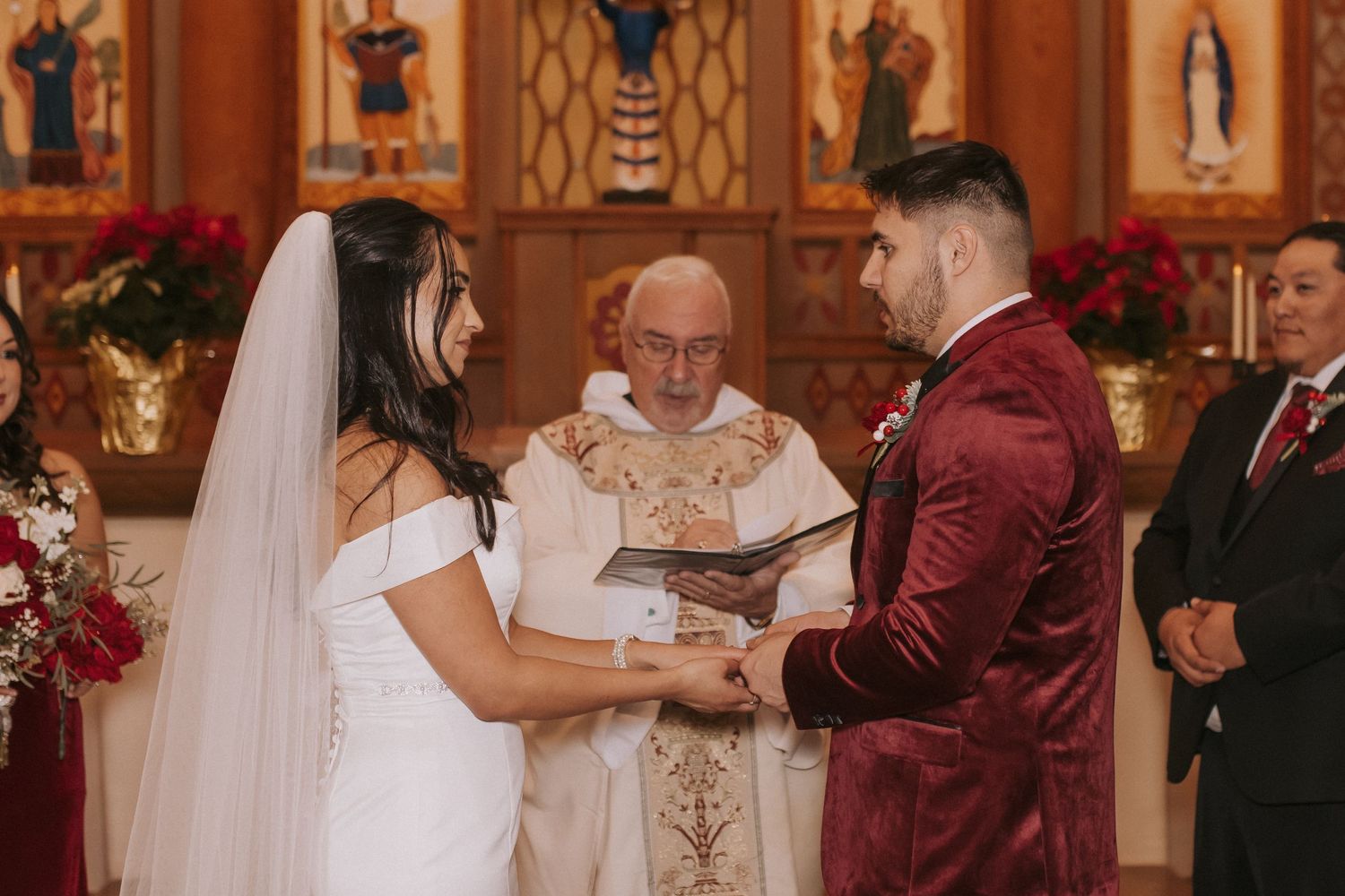 LGBT wedding photographers New Mexico. Queer photographers abq. Affordable wedding photographers in albuquerque. UNM alumni memorial chapel.