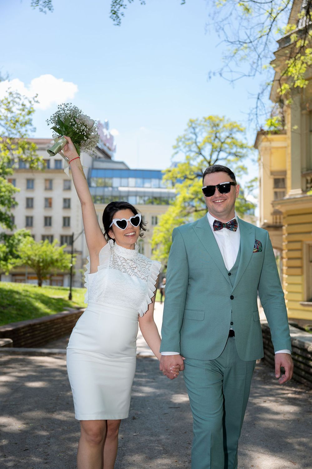 Кадри от сватбена фотосесия в гр. София. Ако имате нужда от сватбен фотограф, може да се свържете с мен.