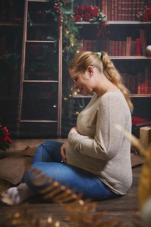Photo d'une mère enceinte
