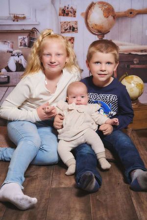 Photos de 3 enfants