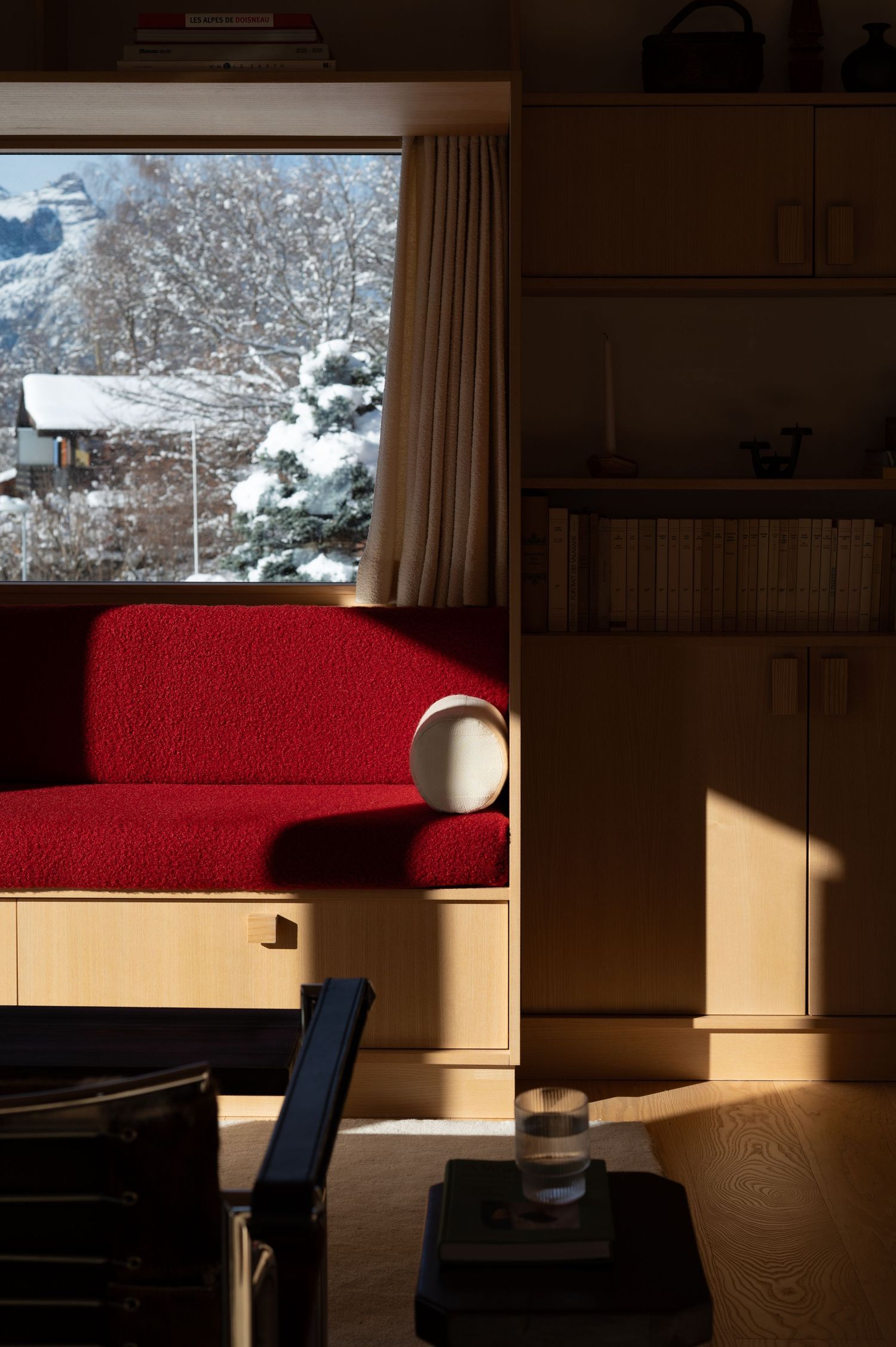 Tom Jacquerioz (Bivouac Studio) living room - as part of the Emerging Creatives Programme