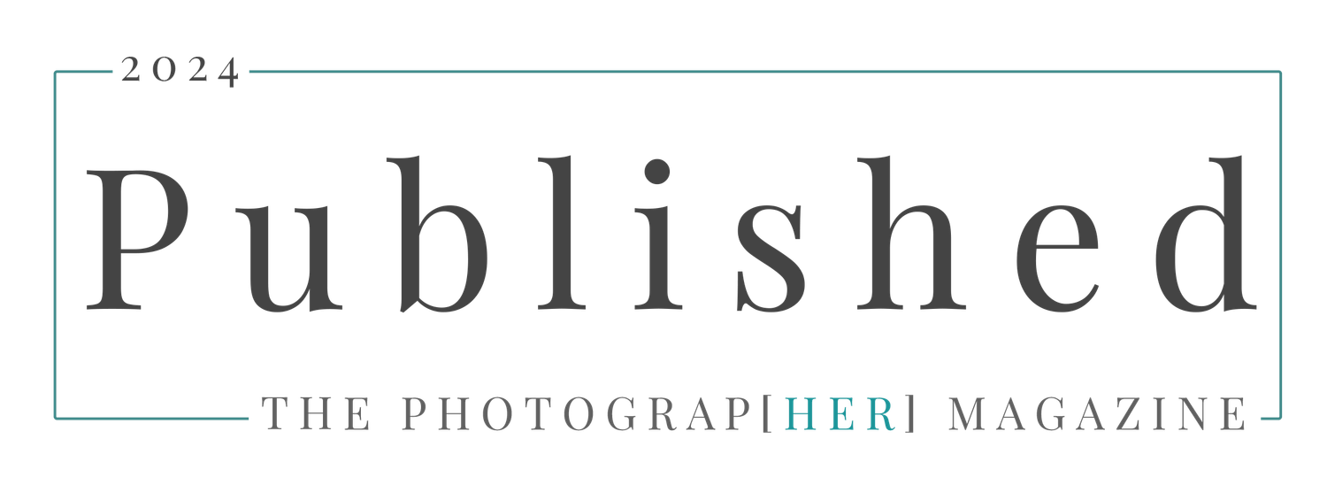 Text overlay reading 'Published 2024 The Photographer Magazine' on white background.