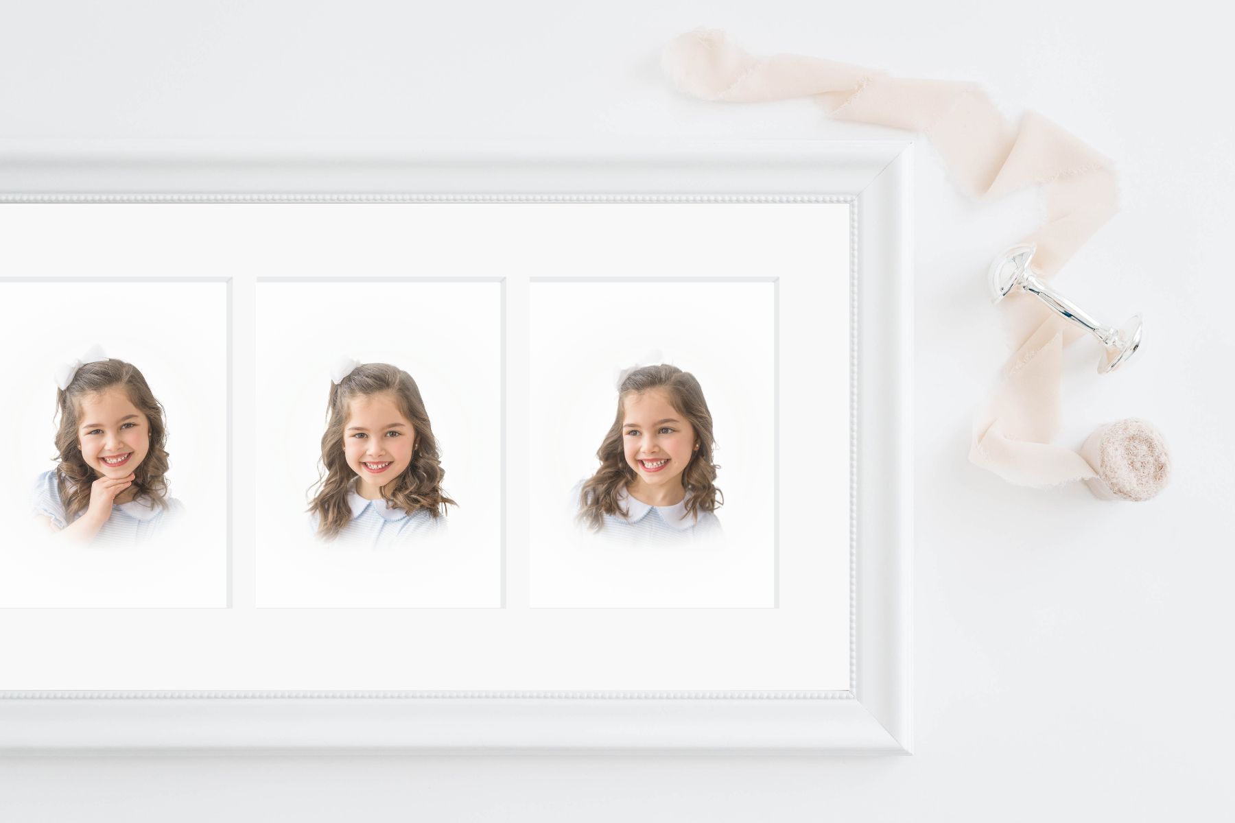 Heirloom portrait of a young child captured by Philadelphia and Main Line's exclusive professionally trained photographer, Allison Gold.