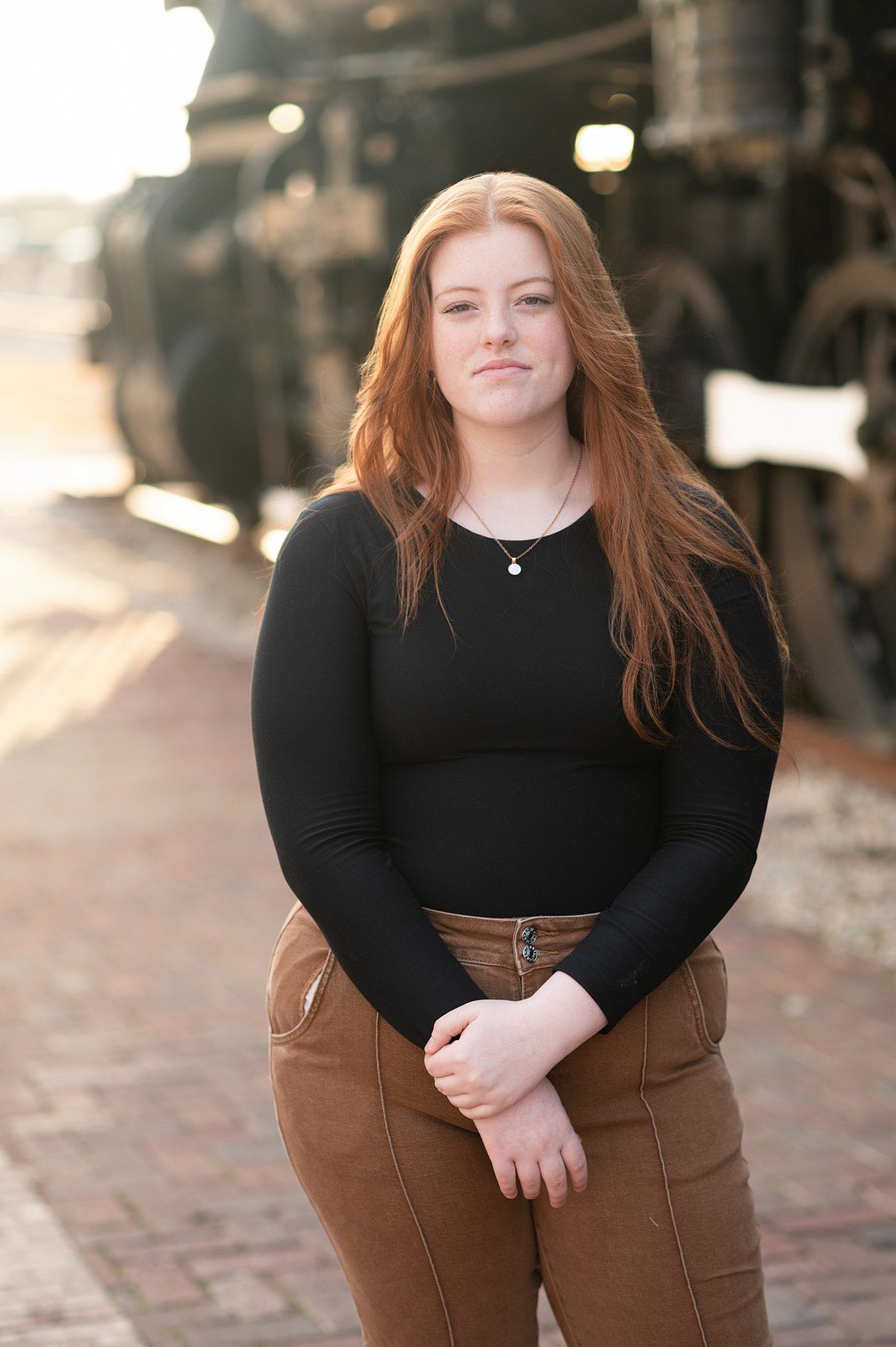 Audition Headshots of Teenage Girl taken in Downtown Bartlesville by Bartlesville Photographer Kristi Bray