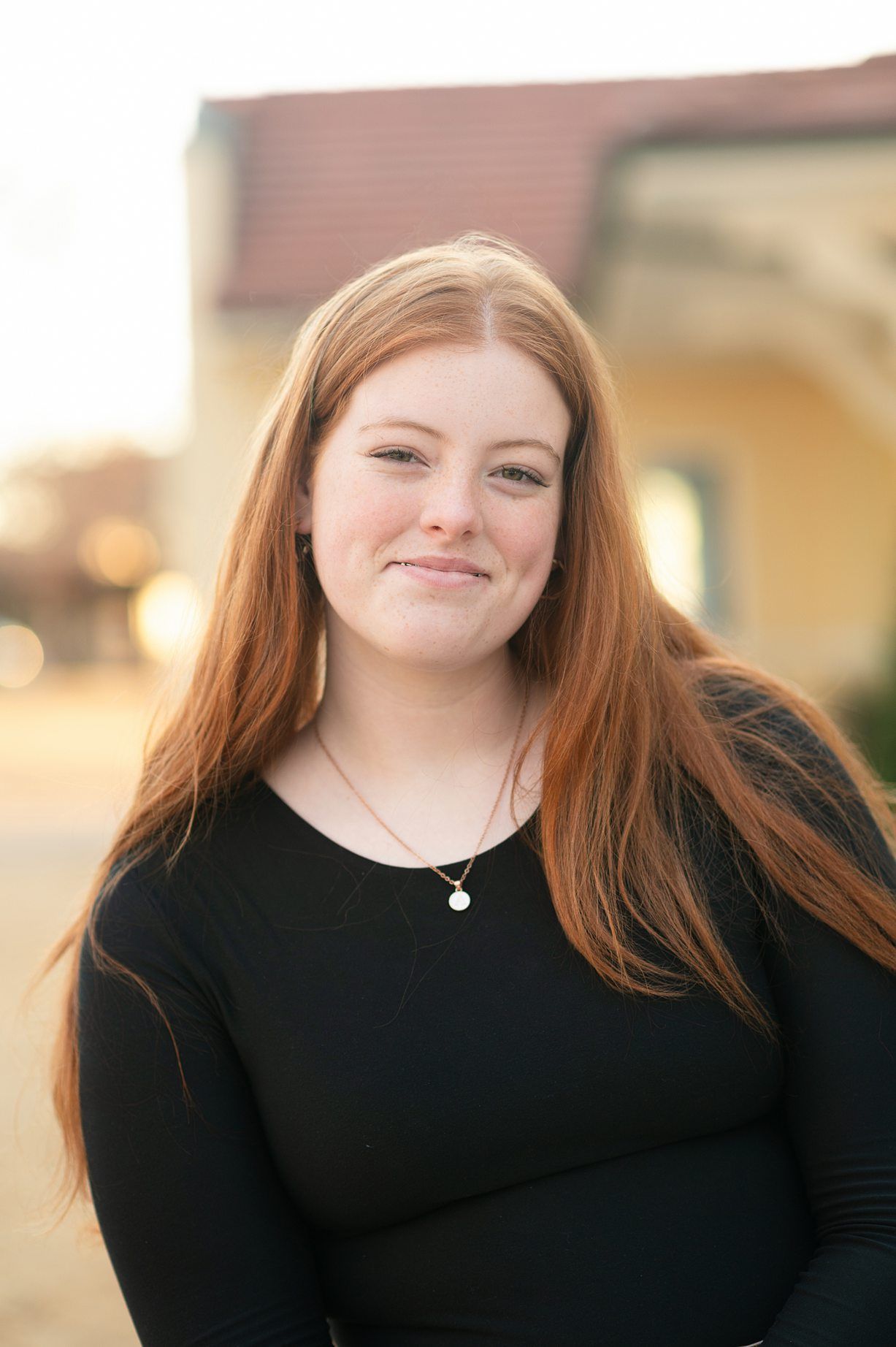 Audition Headshots of Teenage Girl taken in Downtown Bartlesville by Bartlesville Photographer Kristi Bray