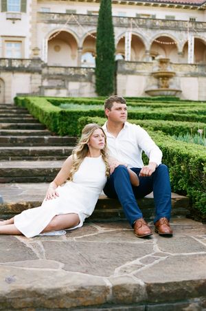 Oklahoma wedding photographer, Texas wedding photographer, film wedding photographer, engagement photographer, philbrook museum
