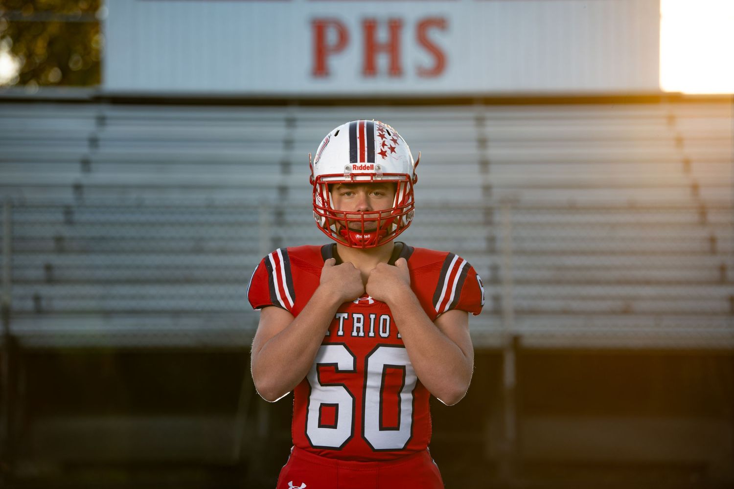 Sports photography Studio specializing in dramatic sports portraits.
