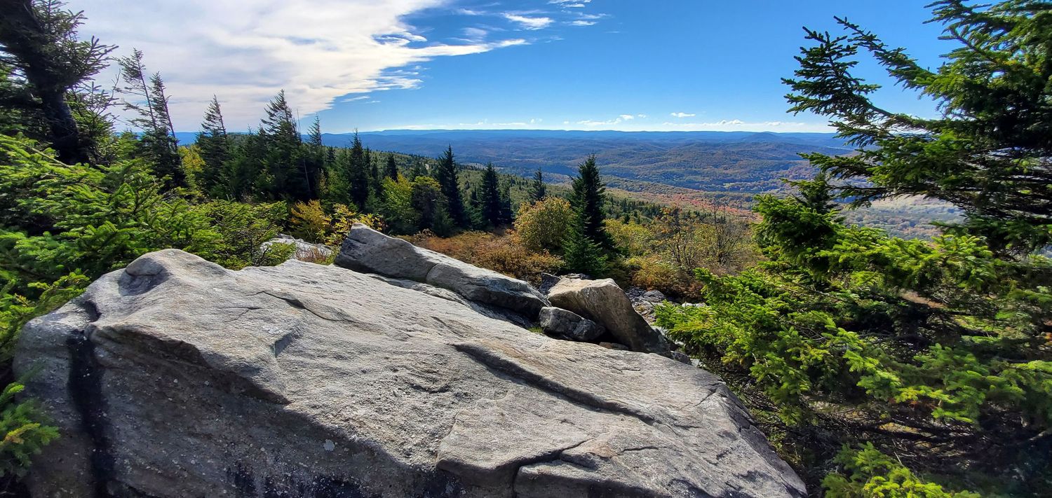 View from Summit of Spruce Knob West Virginia
