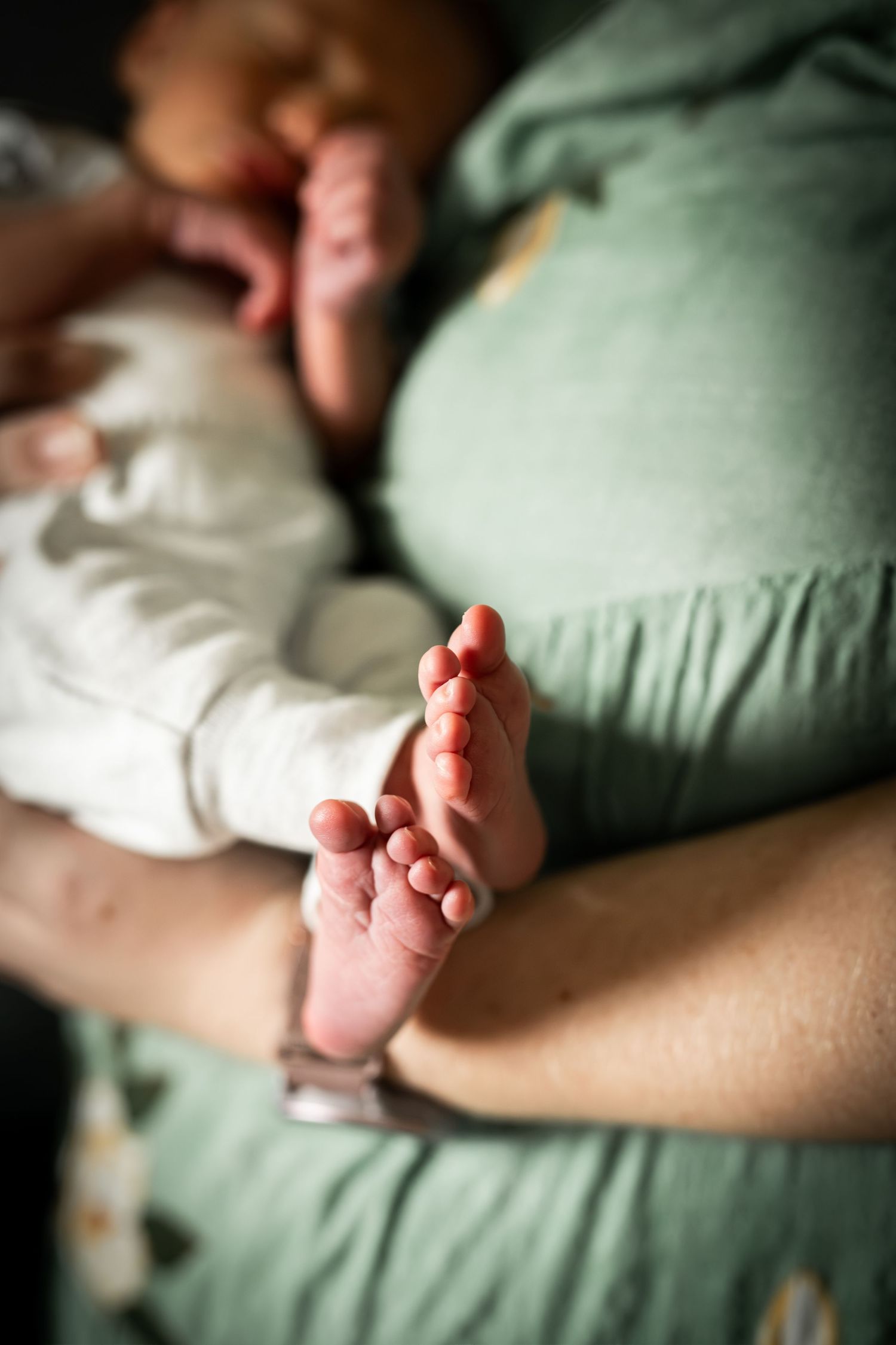 Newborn Portrait taken in Wytheville, VA.
