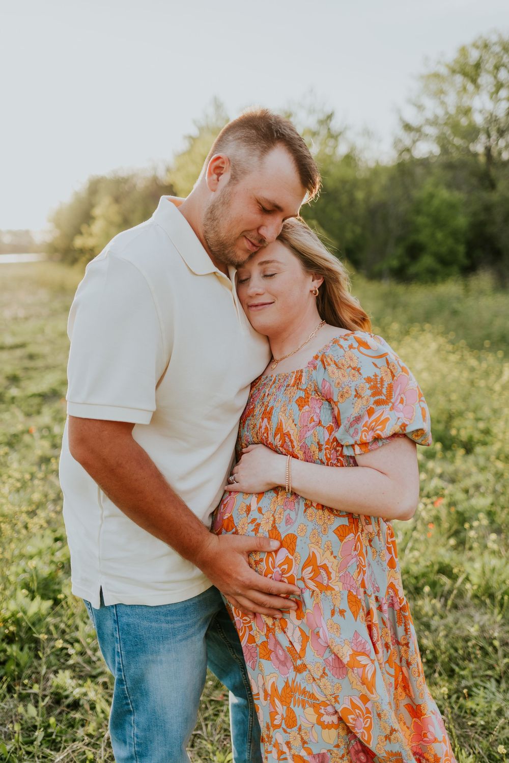 San Diego maternity photos with relaxed posing and candid, natural moments.