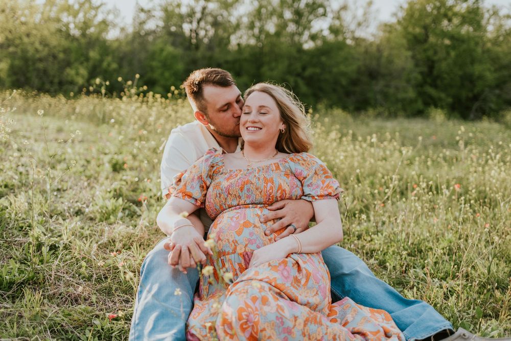 San Diego maternity photos with relaxed posing and candid, natural moments.
