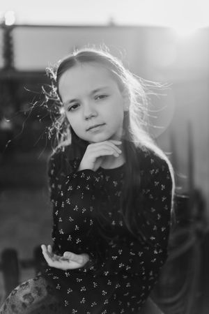 Kindershooting, Sonnenuntergang Stolberg