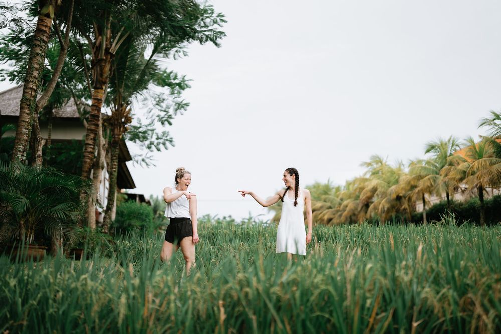 Bestie photography session at Adiwana Bisma Ubud Bali