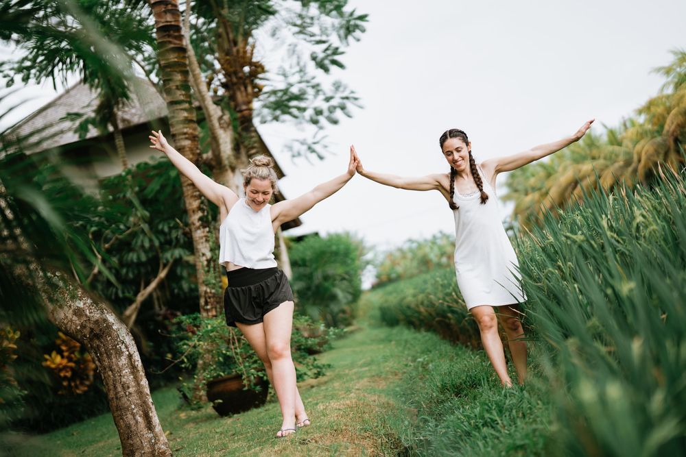 Bestie photography session at Adiwana Bisma Ubud Bali