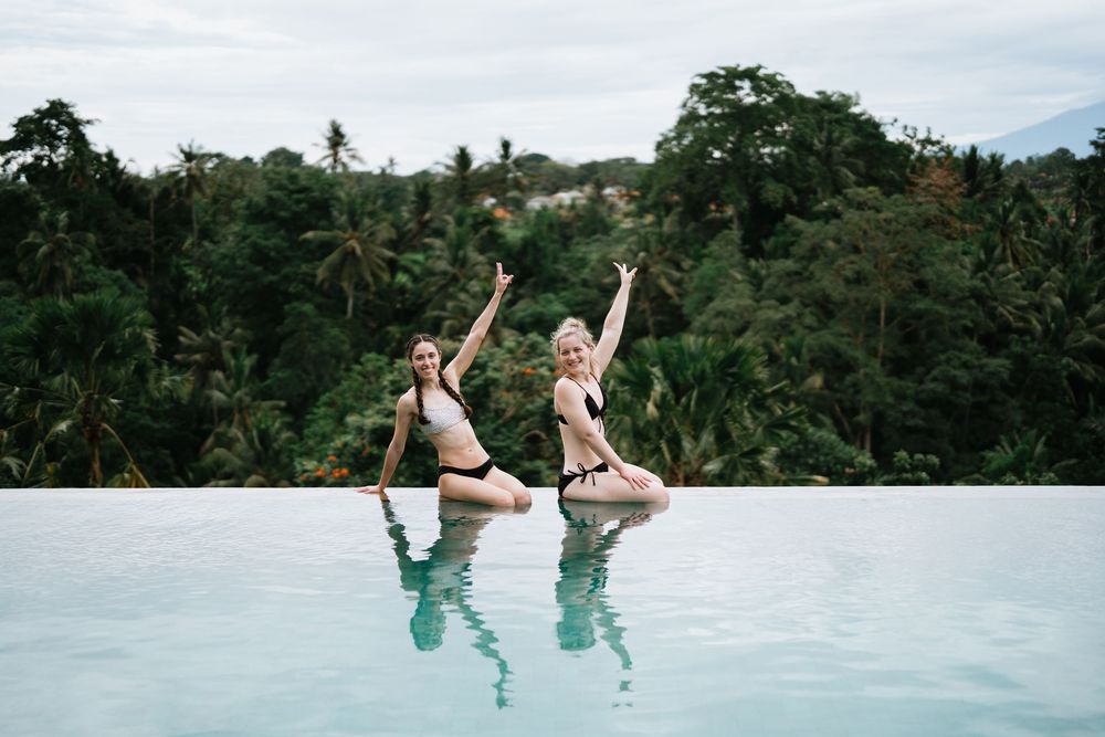 Bestie photography session at Adiwana Bisma Ubud Bali