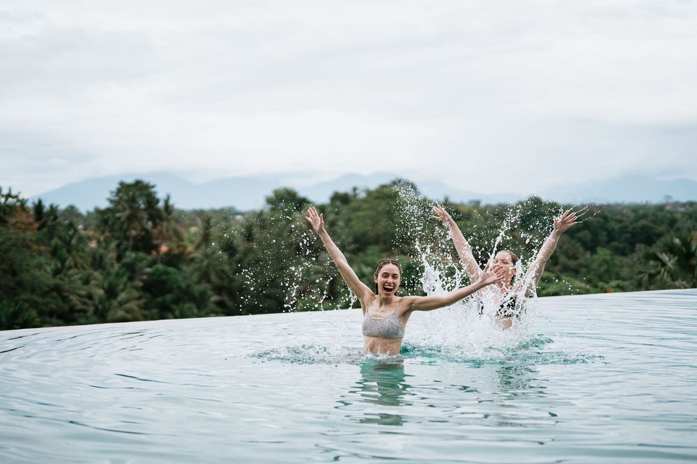 Bestie photography session at Adiwana Bisma Ubud Bali