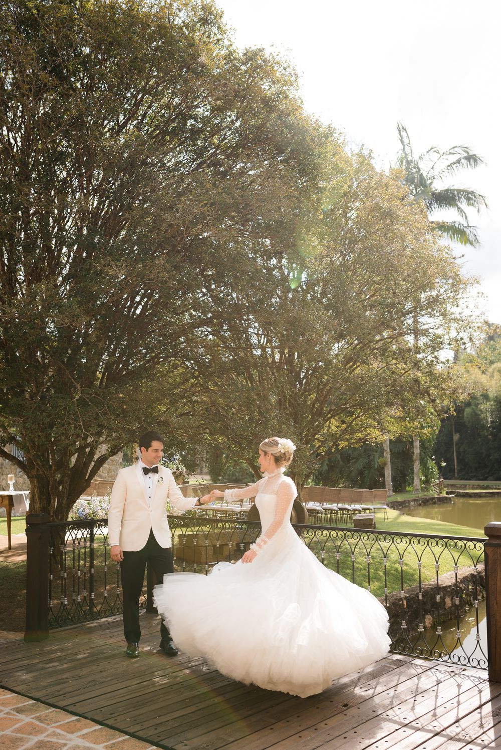 Casamento elegante no interior de São Paulo