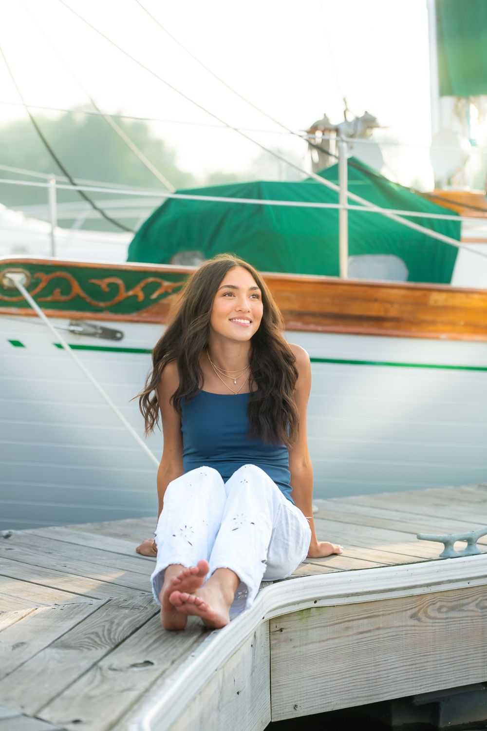 Superior, Wisconsin best senior grad photographer, Barkers Marina senior grad photos