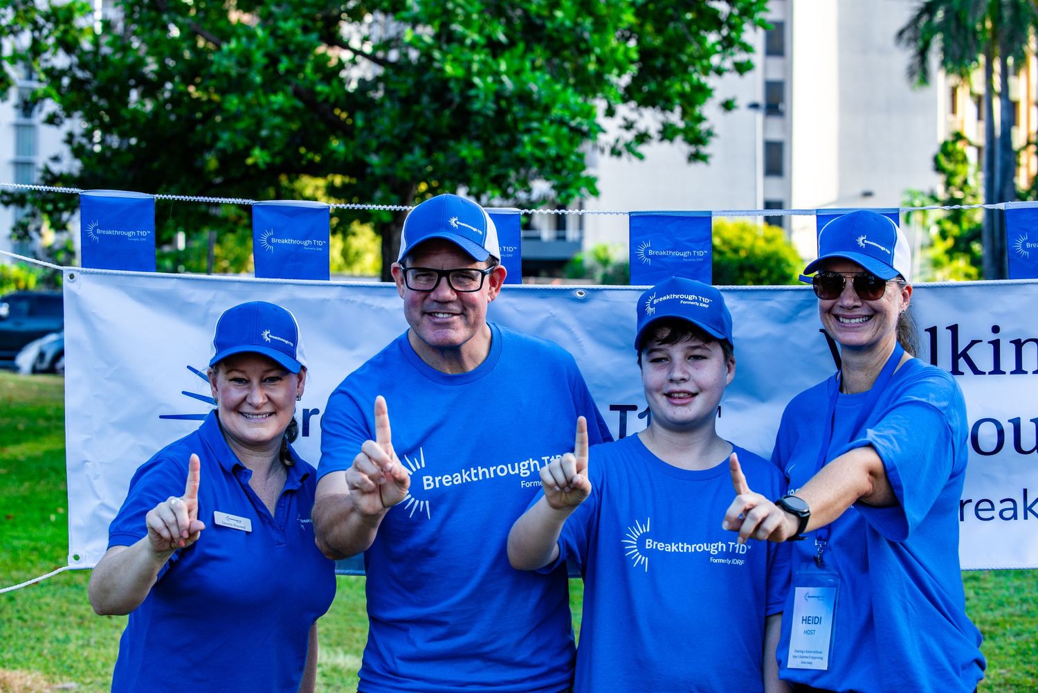 Darwin Type 1 Diabetes event photography showing community support and candid event moments by C & S Imagery.