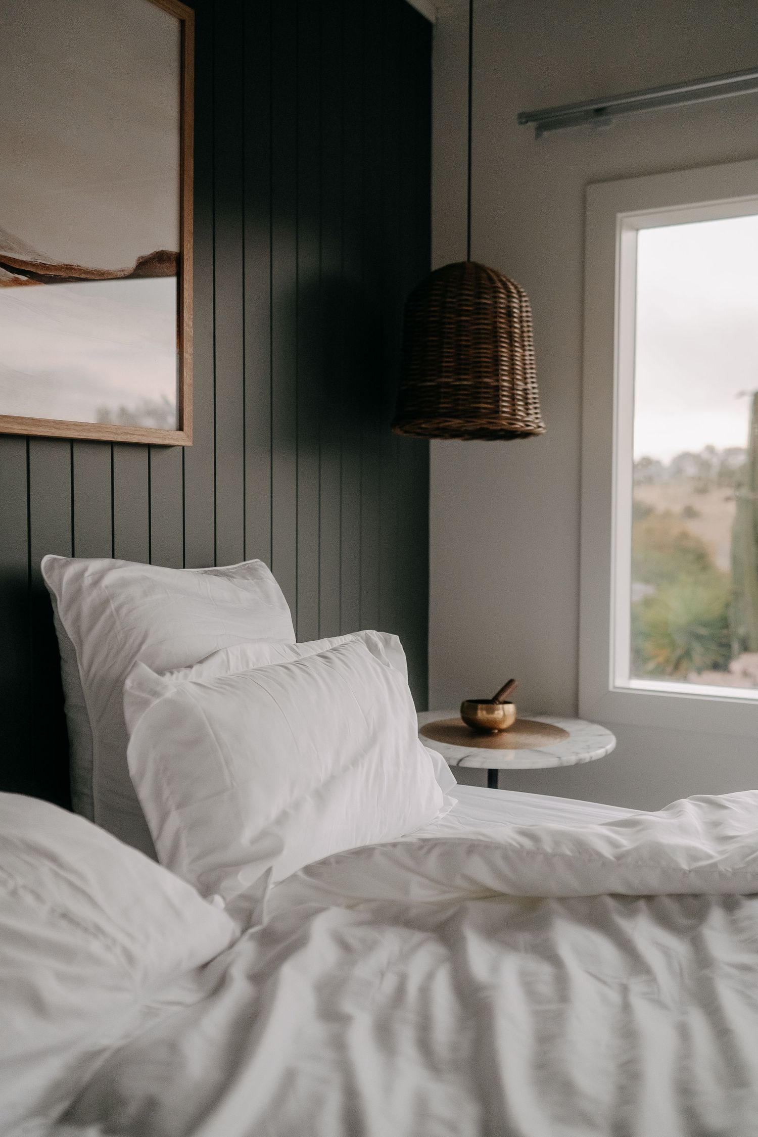Boutique accommodation photography highlighting design and atmosphere