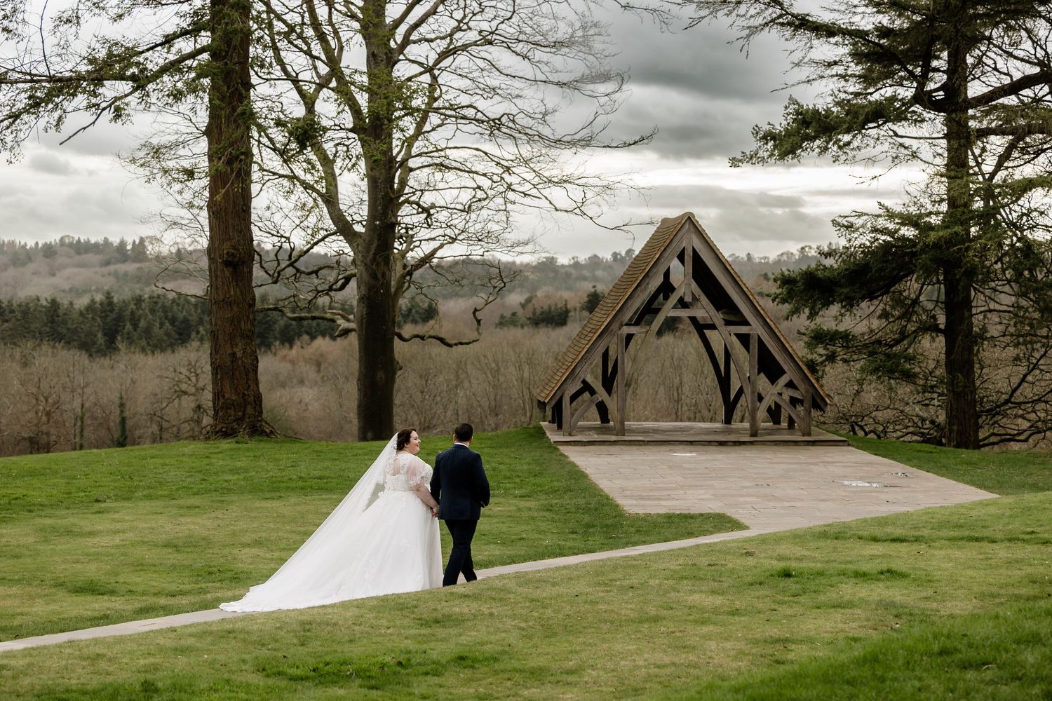 Highley Manor Bride and Groom