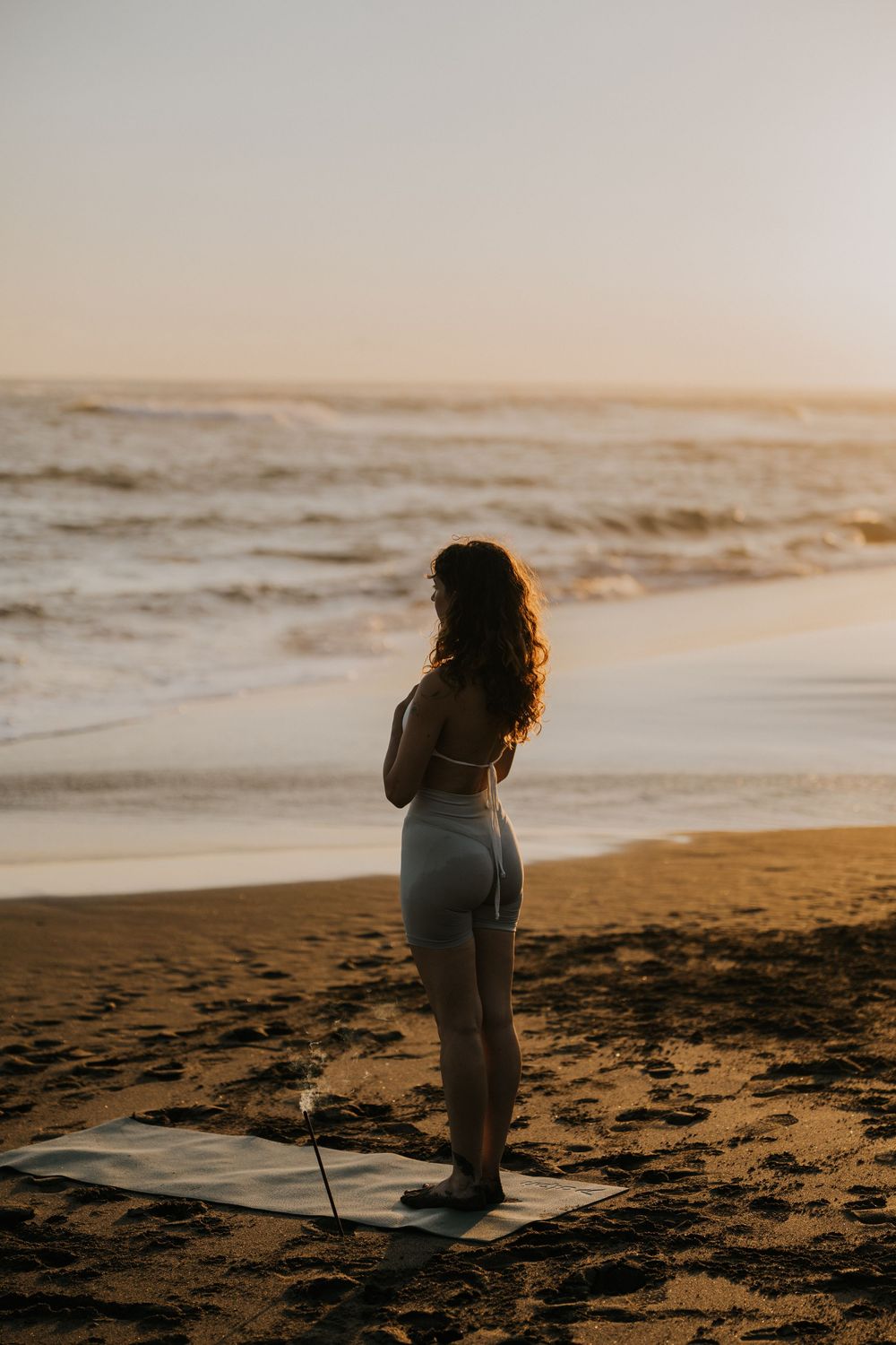 Lifestyle personal branding photography at Seseh Beach, Bali.