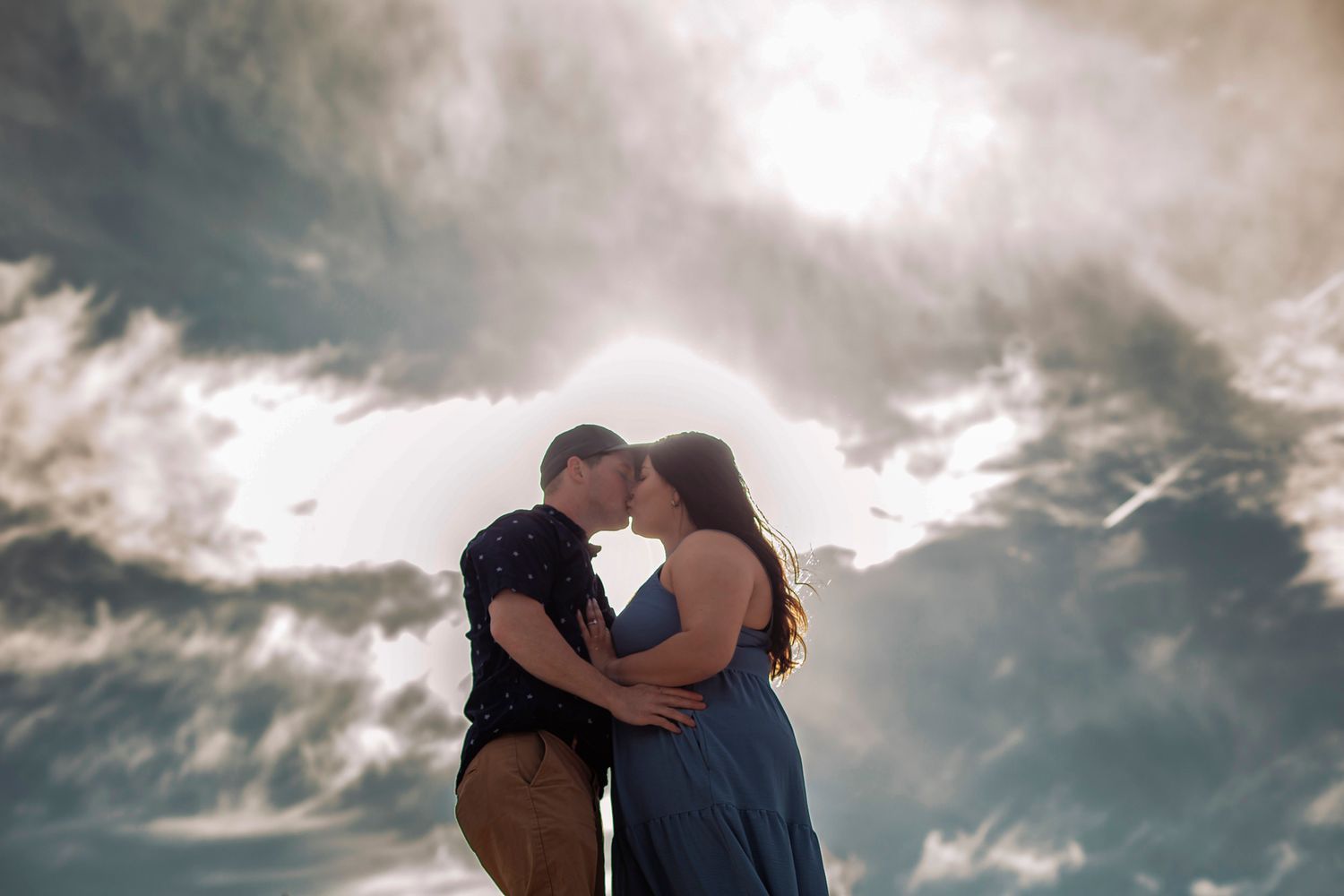 a surprise proposal shoot in Halifax at Herring Cove provincial park