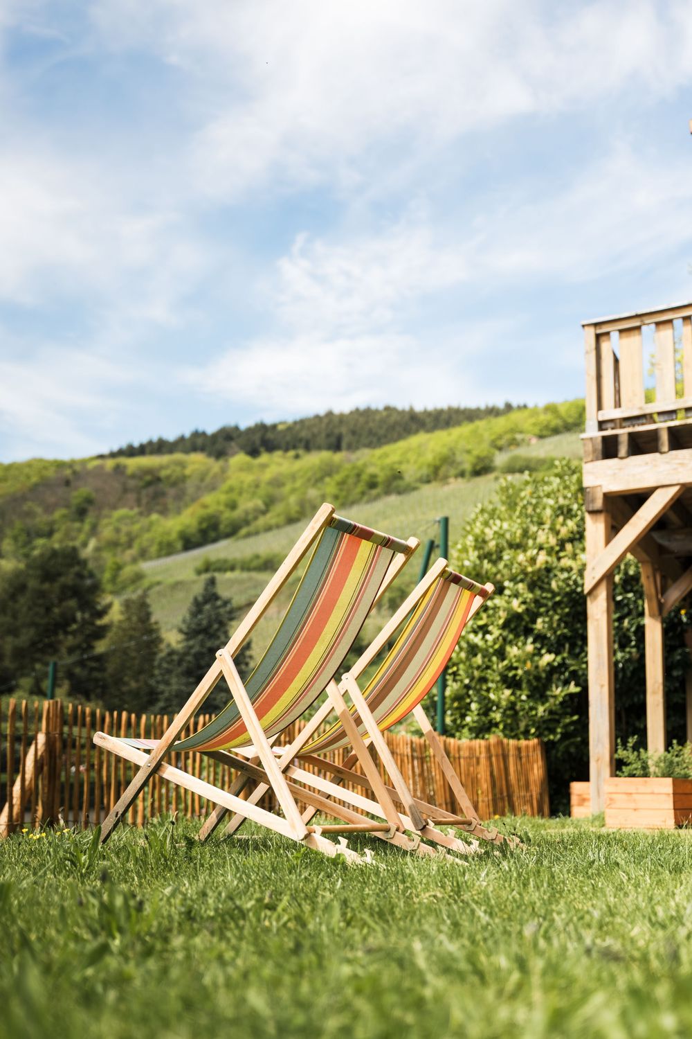 Espace extérieur Airbnb à Bernardvillé