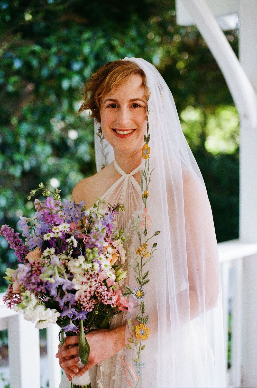 Editorial-inspired wedding portraits with real film grain for the intentional, indie bride in Raleigh and Charlotte, North Carolina.