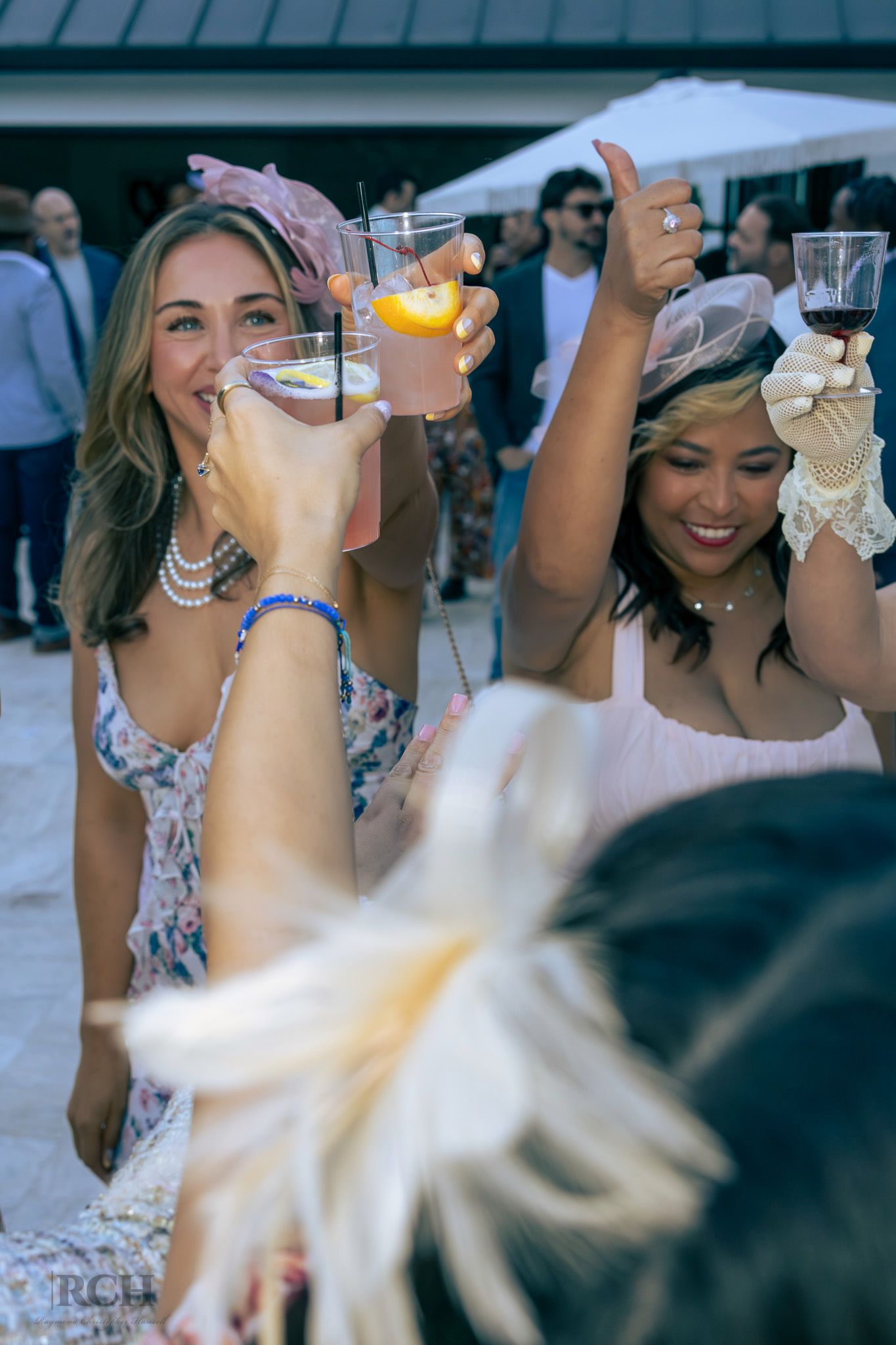 Guests enjoying a luxury Los Gatos high tea event photographed by Raymond C. Hansell Photography.