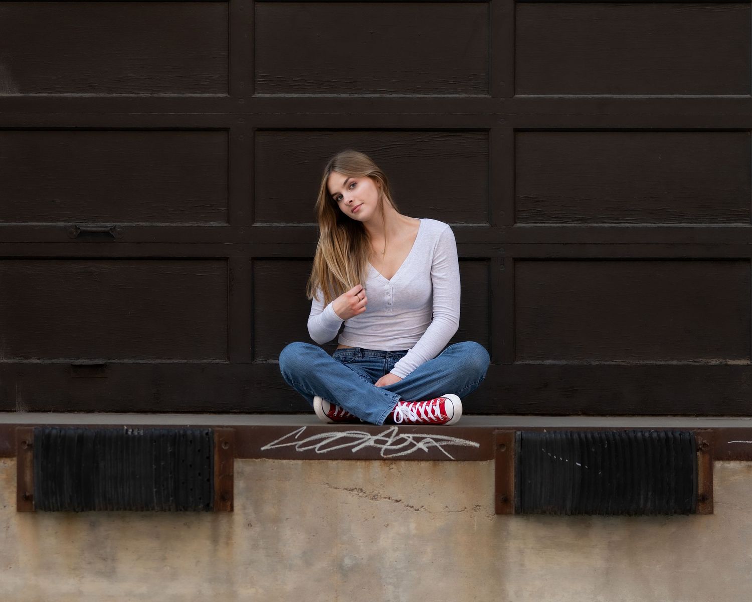 Senior girl outdoor portrait session Kansas City Jen Welker, Kansas City Senior Portraits