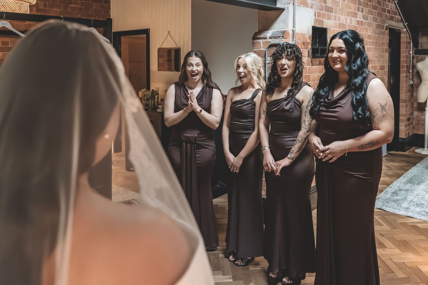 Unposed wedding photography genuine real moments.