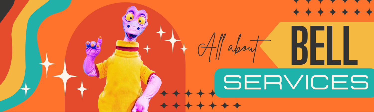 Colorful banner design with stars and geometric patterns.