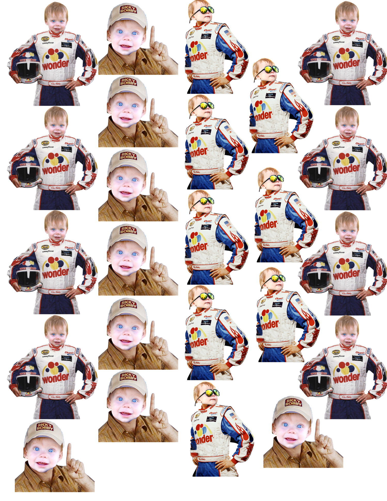 Bear’s 1st birthday- Cupcakes toppers