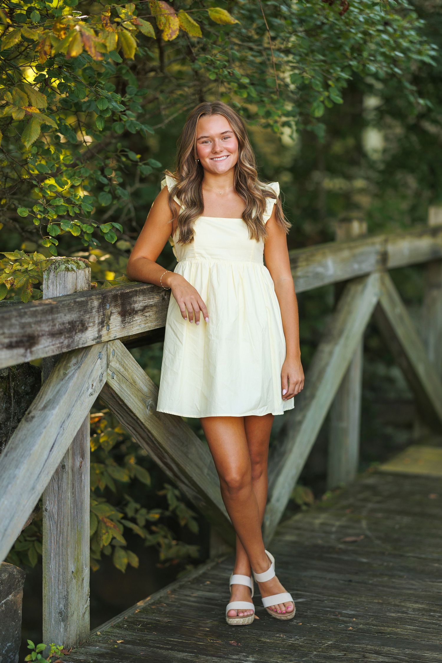 Aurora Ohio High School senior portrait in downtown Hudson, Ohio photographed by Tom Forrest.