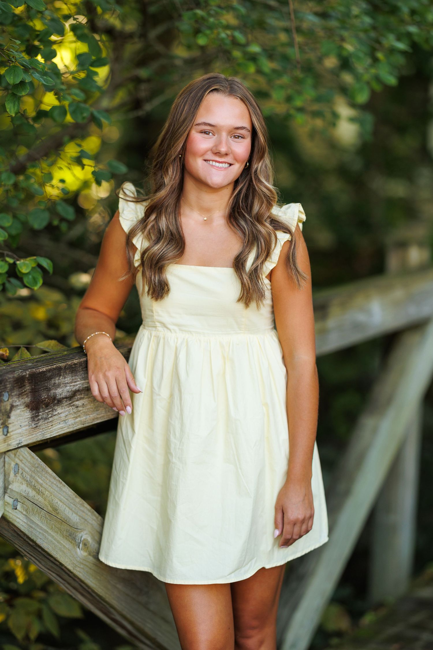 Aurora Ohio High School senior portrait in downtown Hudson, Ohio photographed by Tom Forrest.