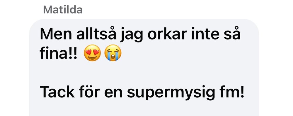 Fotograf Maria Lantz, Studio i Trekanten, Kalmar, Småland. Referens av kund.