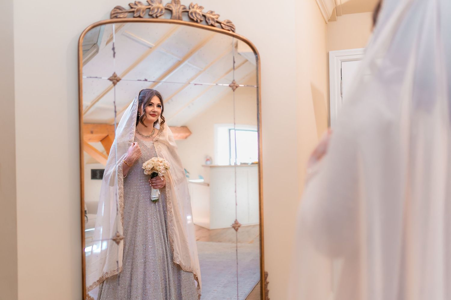 Ancaster Mill Bridal getting ready photos