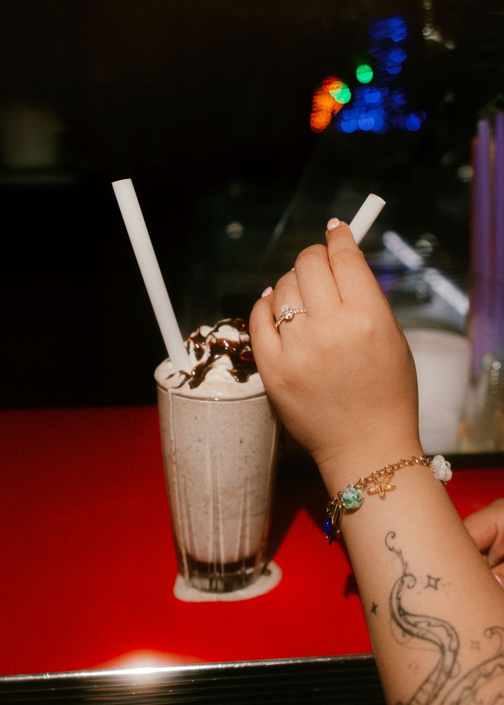 Retro Diner Engagement Shoot