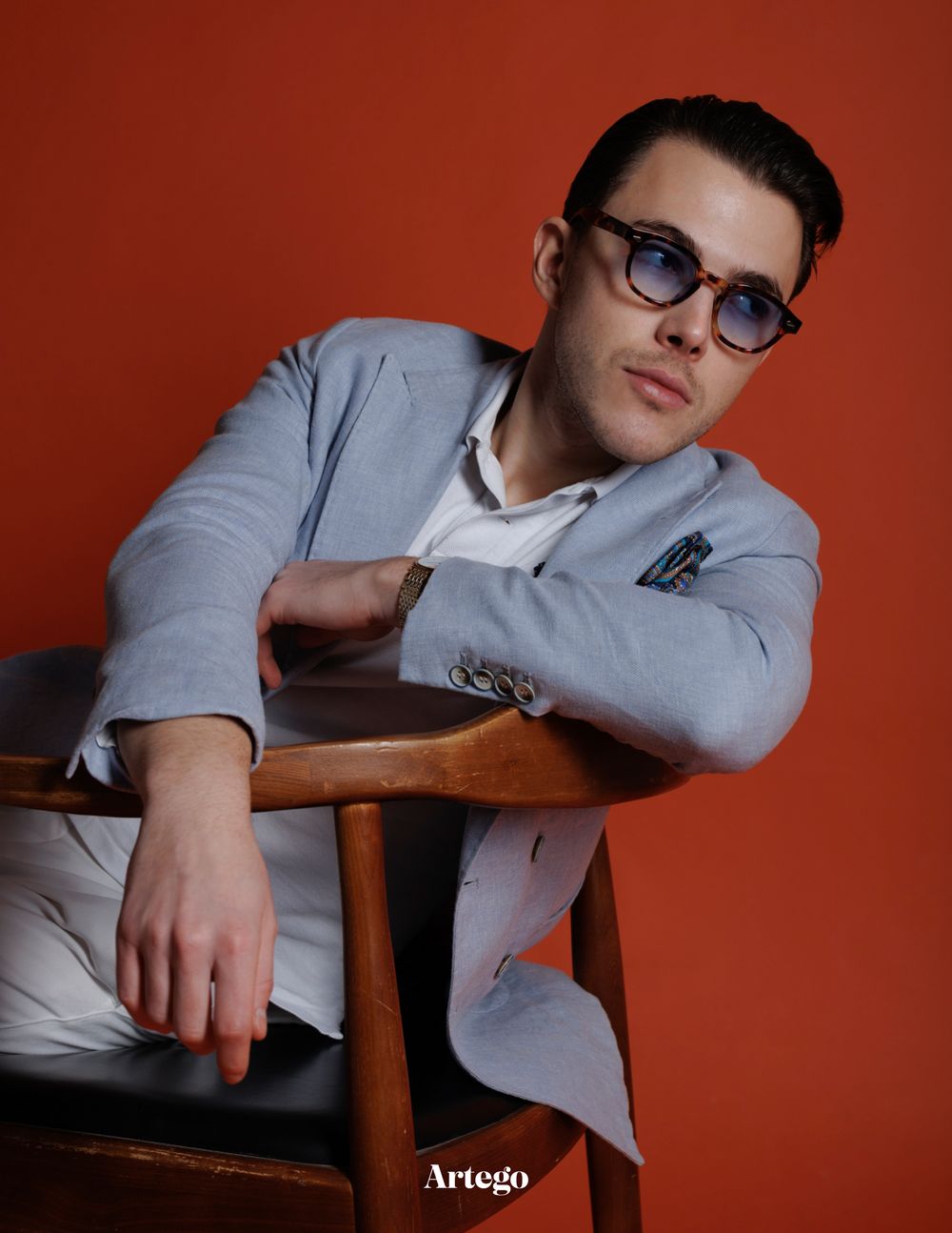 Christian Davis Suiting editorial published in Artego magazine, April 2025.