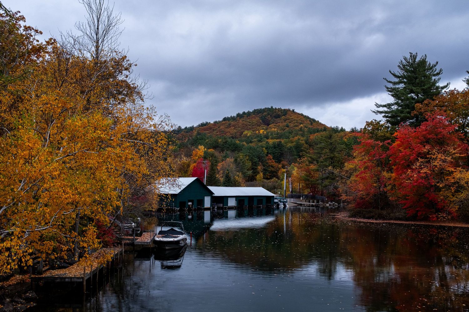 Crisp Fall Day in New Hampshire