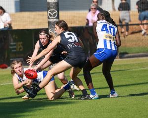 Melbourne sports photographer, AFLW, Hawthorn, Carlton