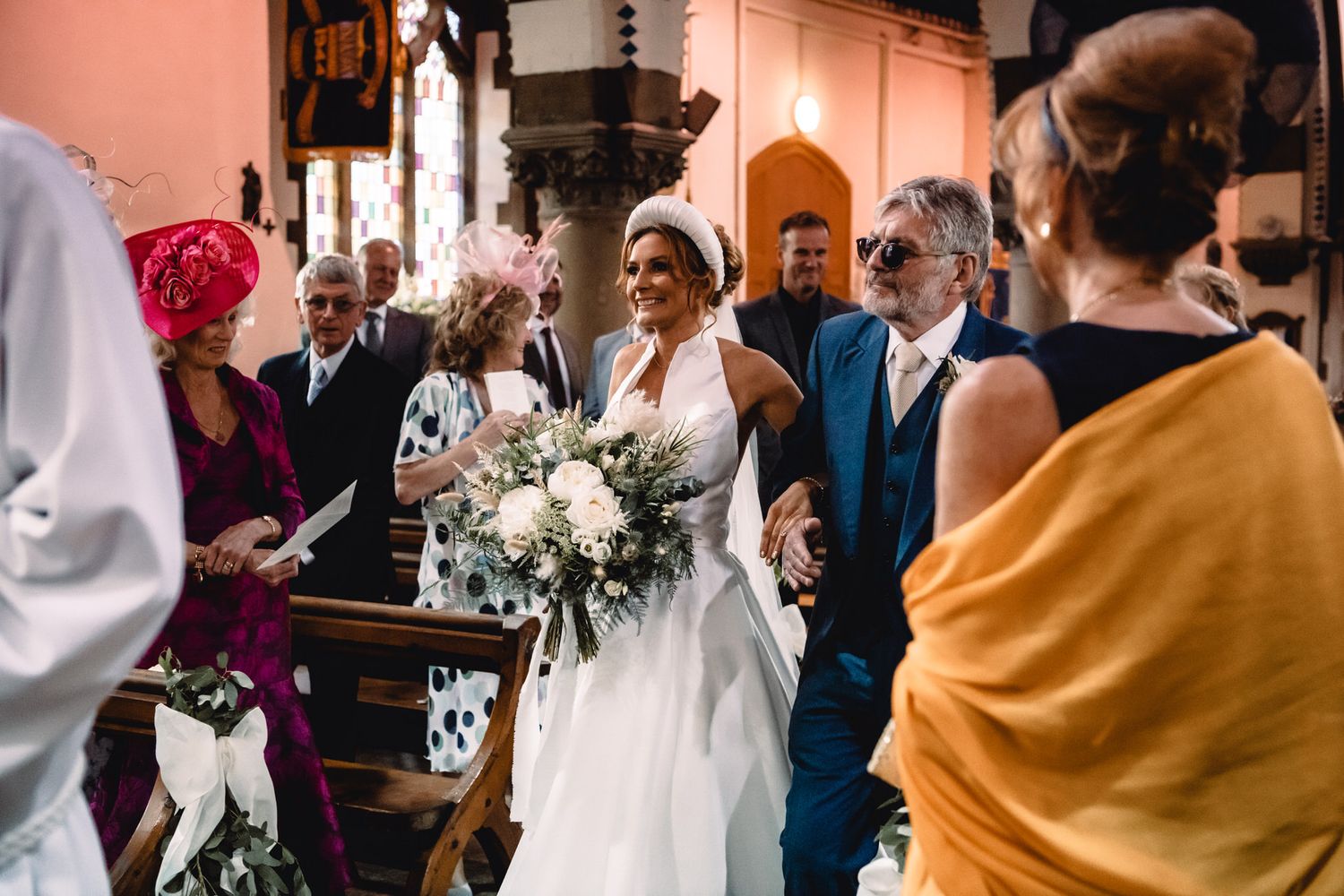 candid romantic atmospheric wedding photography by Rose and Rainbow Photography