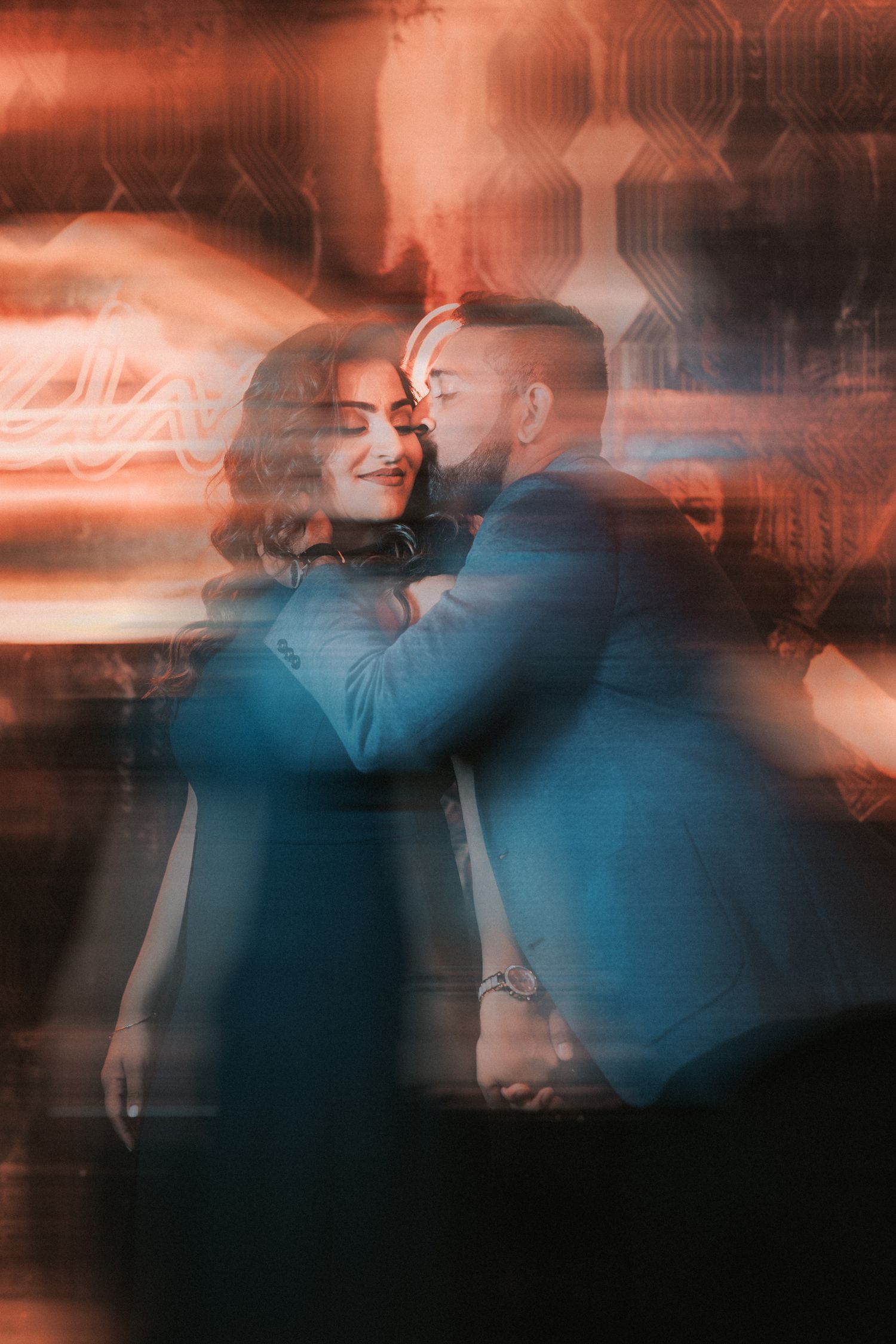 Portugal wedding photographer captures engagement photoshoot at Maxime Hotel Lisbon, with cinematic & editorial photo style