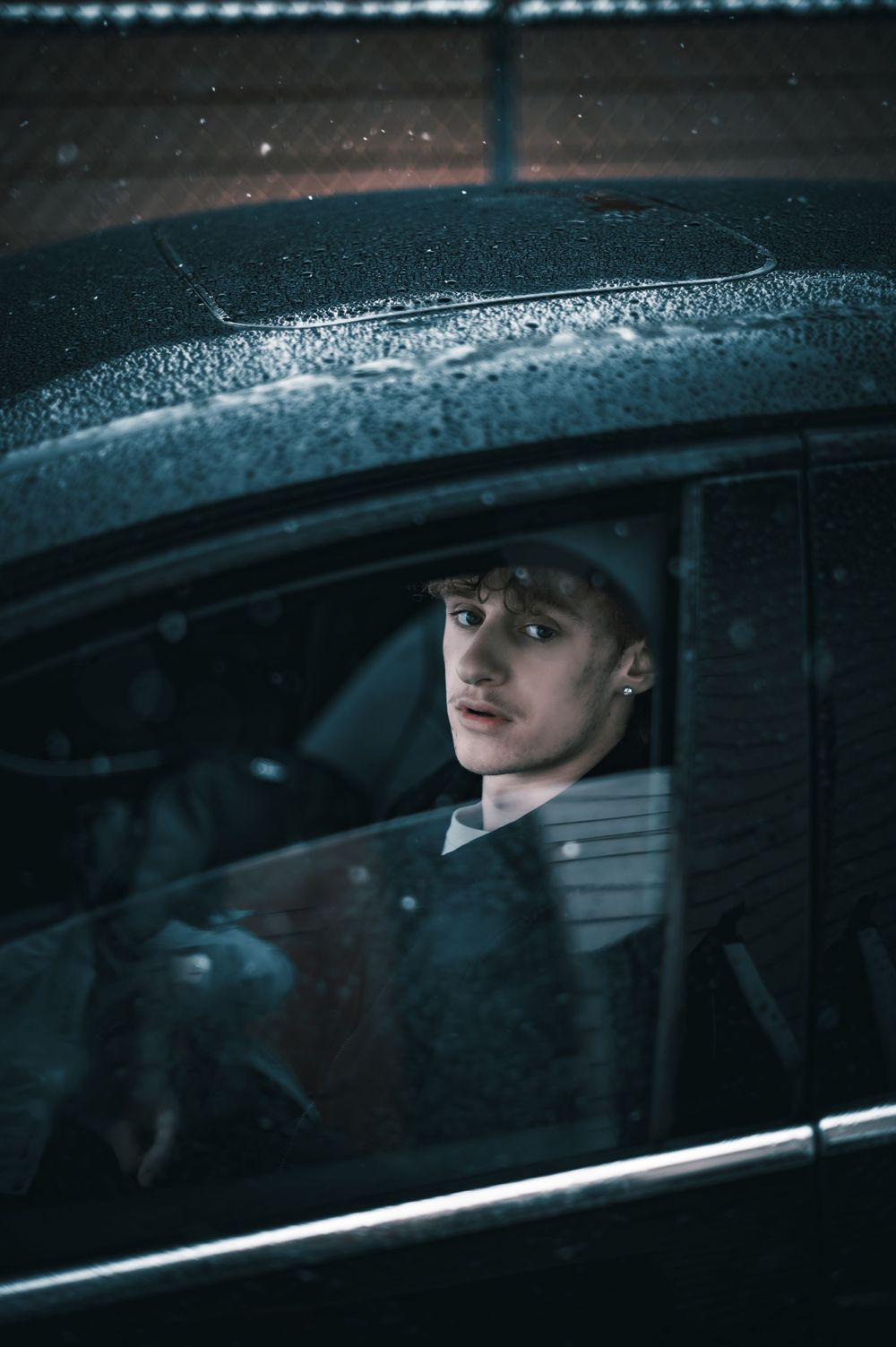 Photos taken of subject and their car taken by Jessica Rae Photography in Spokane Washington.