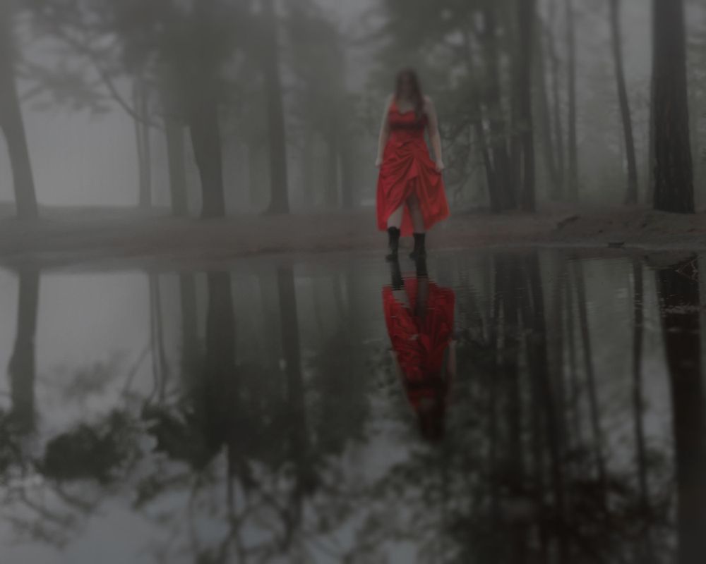 Creative themed anti-Valentines Day photoshoot taken in Spokane Washington by Jessica Rae Photography.